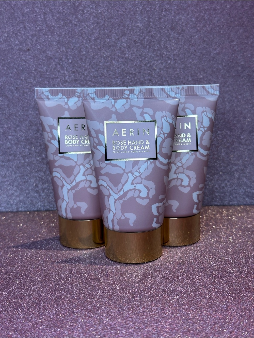 AERIN Rose Hand & Body Cream x 3
